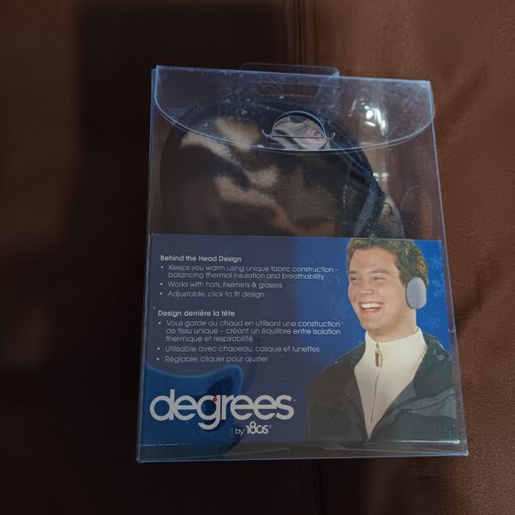 Men's Covington Brown Bomber Jacket, Size M 38-40 with camo earmuffs - Picture 11 of 11